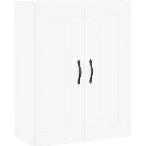 vidaXL Skåp>Väggskåp vit 69,5x34x90 cm konstruerat trä
