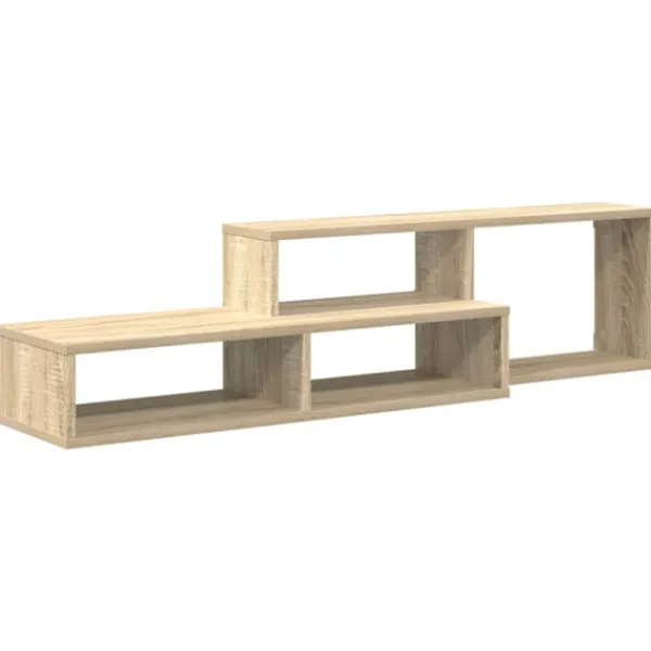 vidaXL Tv-Bänkar>VäggTV-stativ 120x25x28,5cm Konstruerat trä