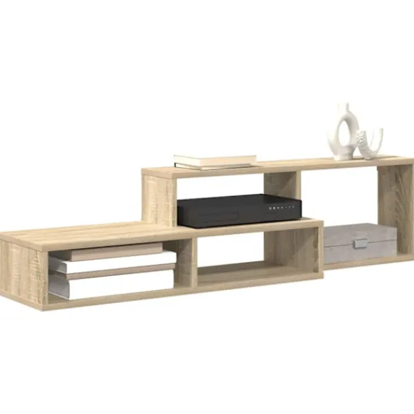 vidaXL Tv-Bänkar>VäggTV-stativ 120x25x28,5cm Konstruerat trä