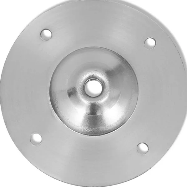 vidaXL Småbord>2 Teleskopiska bordsben i borstad nickel 710 mm-1100 mm