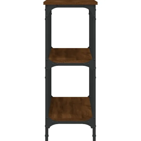vidaXL Hyllor>Avlastningsbord ek 100x29x75 cm konstruerat trä