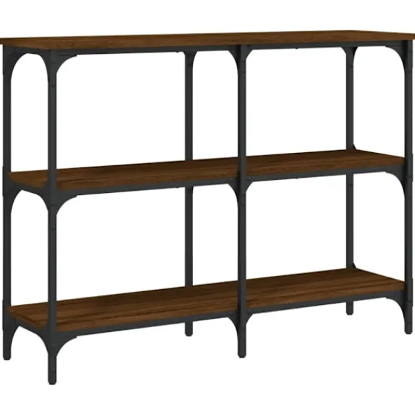 vidaXL Hyllor>Avlastningsbord ek 100x29x75 cm konstruerat trä