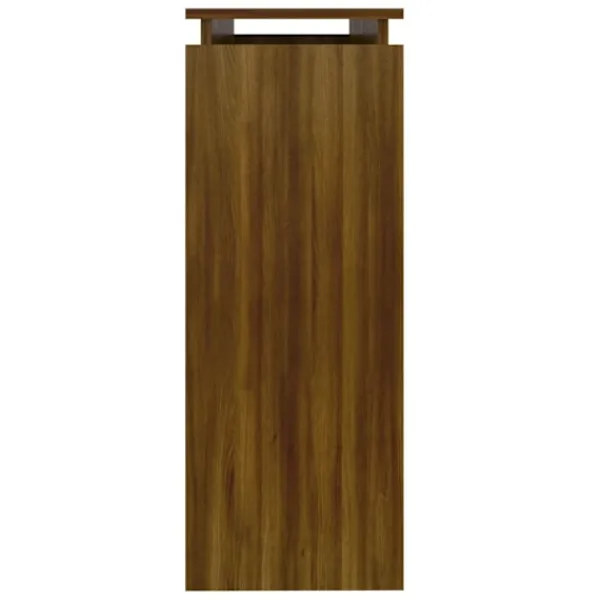vidaXL Småbord>Avlastningsbord ek 102x30x80 cm konstruerat trä