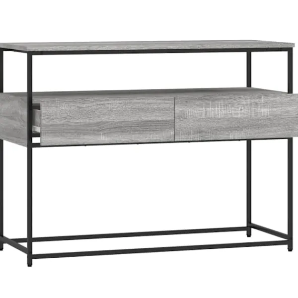 vidaXL Småbord>Avlastningsbord sonoma 100x40x75 cm konstruerat trä