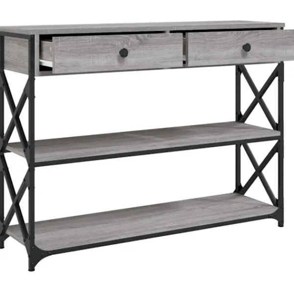 vidaXL Småbord>Avlastningsbord sonoma 100x28x75 cm konstruerat trä