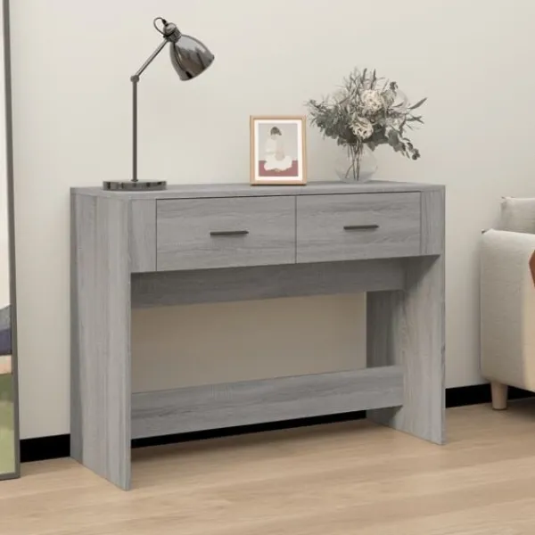 vidaXL Sideboards>Avlastningsbord sonoma 100x39x75 cm konstruerat trä
