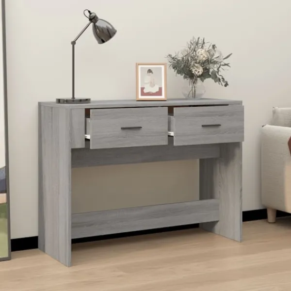 vidaXL Sideboards>Avlastningsbord sonoma 100x39x75 cm konstruerat trä