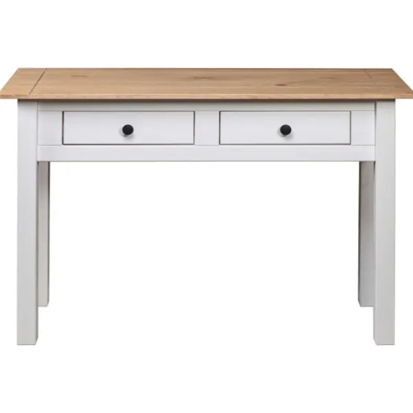 vidaXL Småbord>Avlastningsbord 110x40x72 cm massiv furu panama