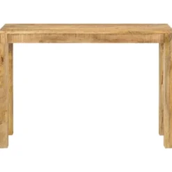 vidaXL Småbord>Avlastningsbord 110x35x76 cm grovt mangoträ