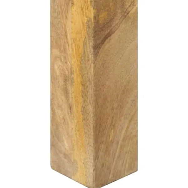 vidaXL Småbord>Avlastningsbord 110x35x76 cm grovt mangoträ