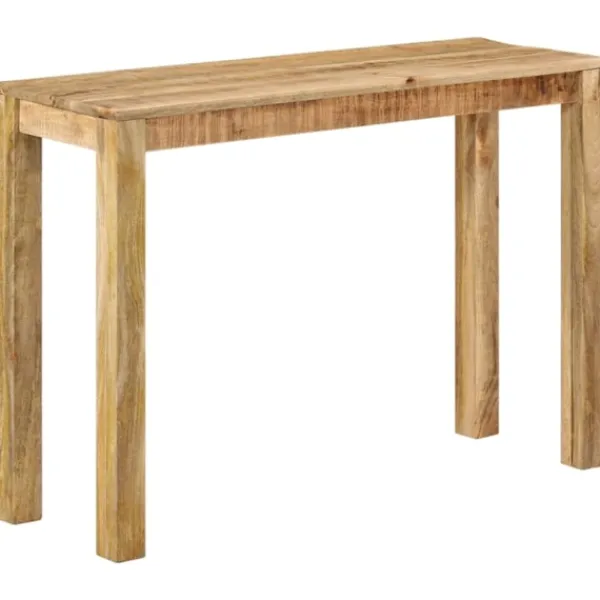 vidaXL Småbord>Avlastningsbord 110x35x76 cm grovt mangoträ