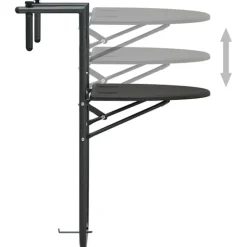vidaXL Balkongmöbler><noscript><img data-lazyloaded=