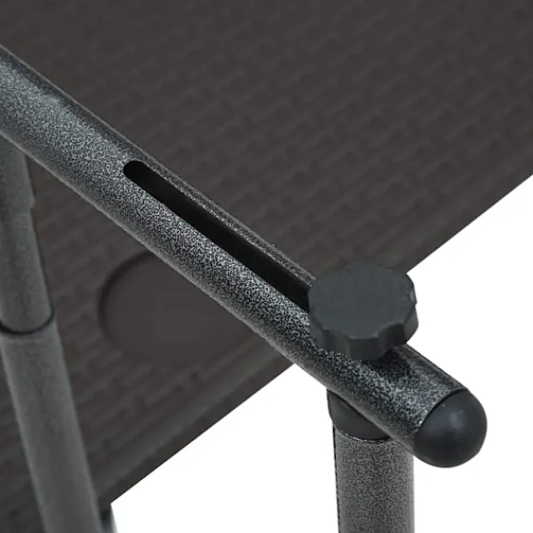 vidaXL Balkongmöbler>Balkongbord 60x64x83,5 cm plast konstrotting