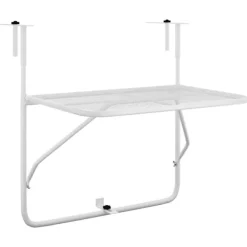 vidaXL Balkongmöbler>Balkongbord 60x40 cm stål