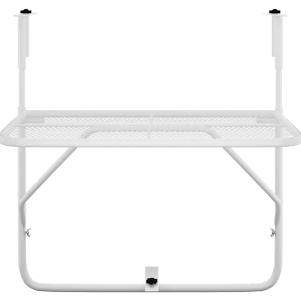 vidaXL Balkongmöbler>Balkongbord 60x40 cm stål