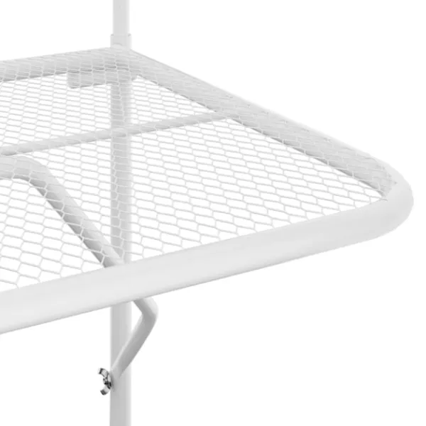 vidaXL Balkongmöbler>Balkongbord 60x40 cm stål