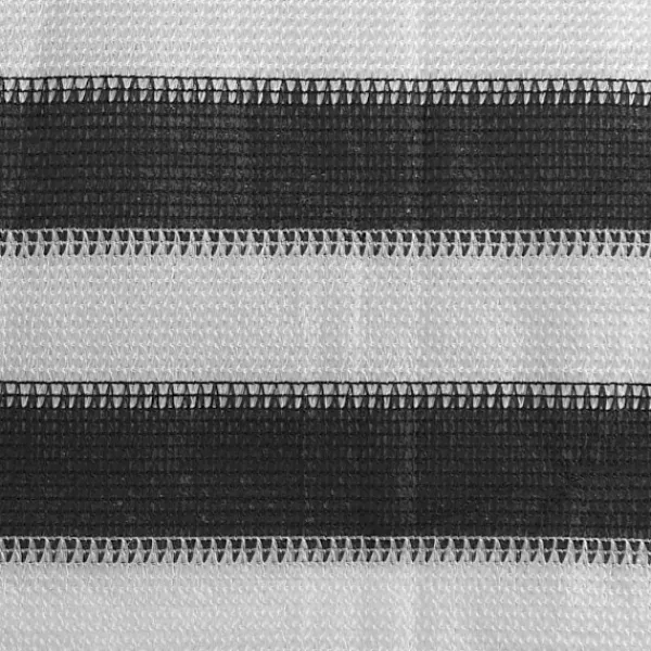 vidaXL Balkongmöbler>Balkongskärm HDPE 120x600 cm och vit