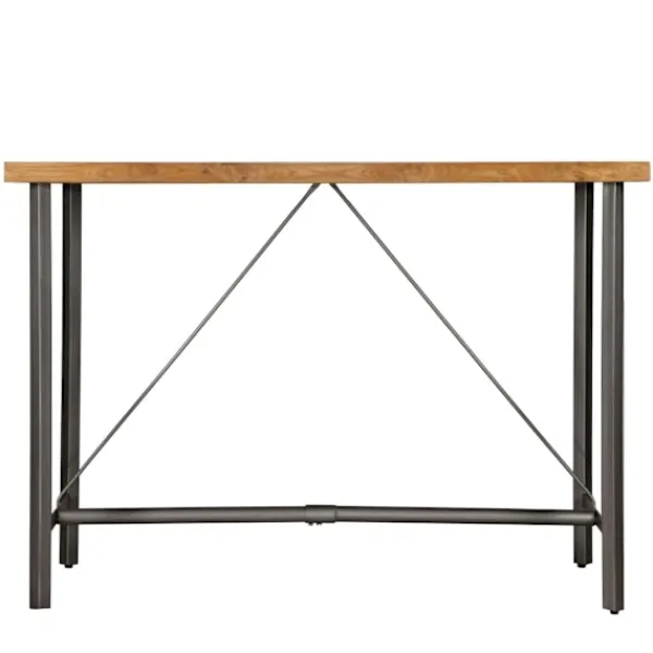 vidaXL Matbord>Barbord massiv återvunnen teak 150x70x106 cm