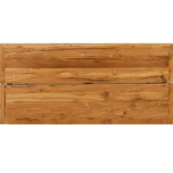 vidaXL Matbord>Barbord massiv återvunnen teak 150x70x106 cm
