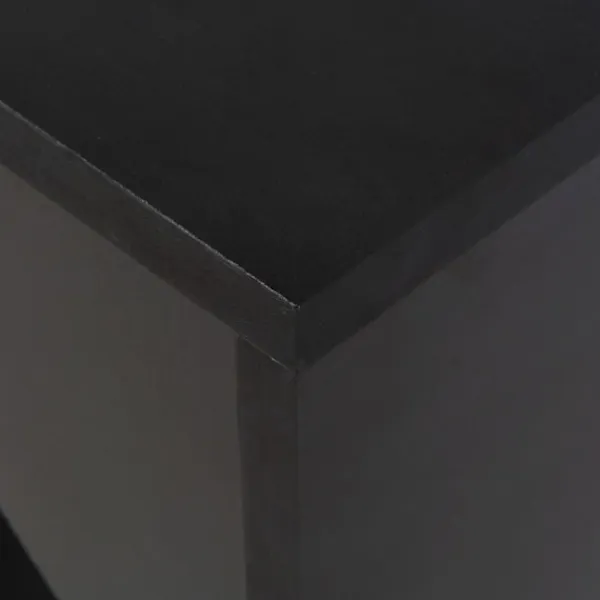 vidaXL Matbord>Barbord med flyttbar hylla 138x39x110 cm