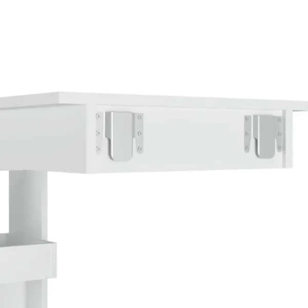 vidaXL Matbord>Barbord väggmonterat glans 102x45x103,5 cm konstruerat trä