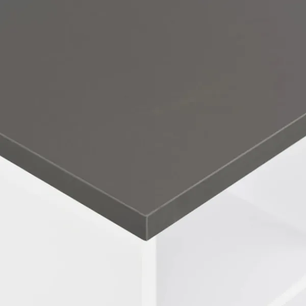 vidaXL Matbord>Barbord och antracit 60x60x110 cm