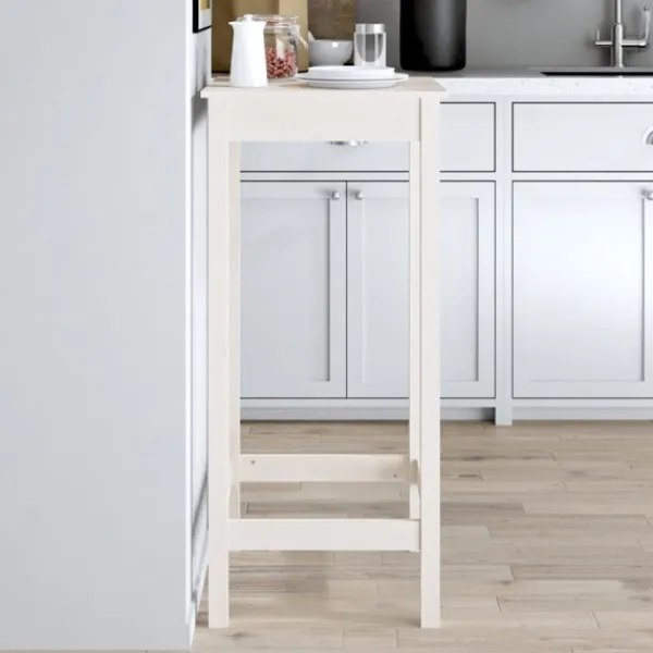 vidaXL Matbord>Barbord 50x50x110 cm massiv furu