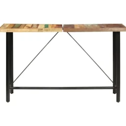 vidaXL Matbord>Barbord 180x70x107 cm massivt återvunnet trä