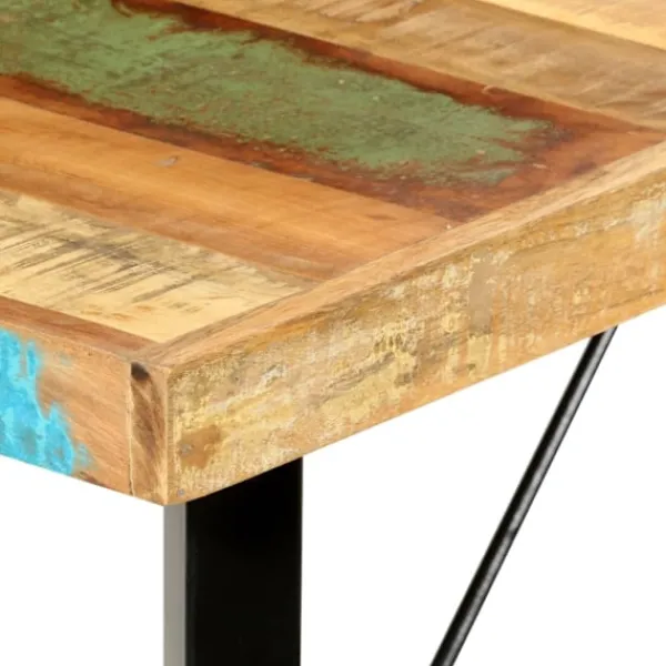 vidaXL Matbord>Barbord 180x70x107 cm massivt återvunnet trä