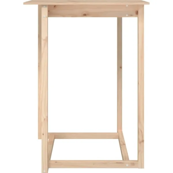 vidaXL Matbord>Barbord 80x80x110 cm massiv furu