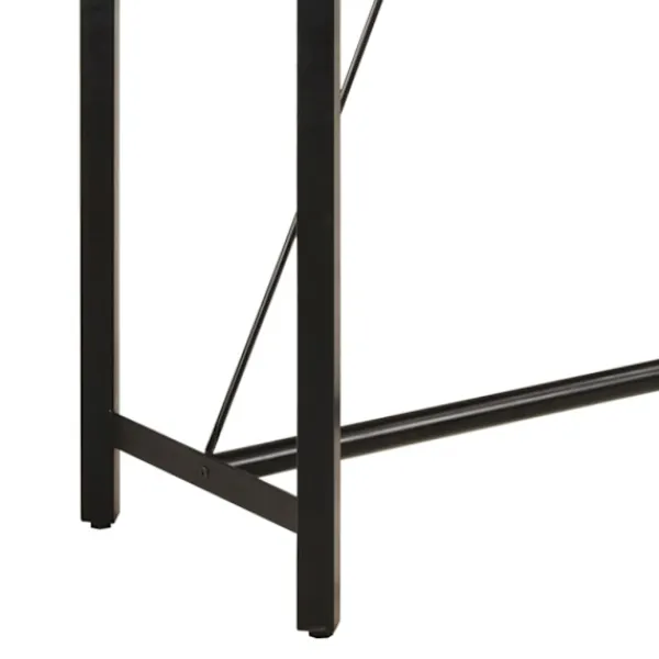 vidaXL Matbord>Barbord 150x70x107 cm massivt mangoträ och järn