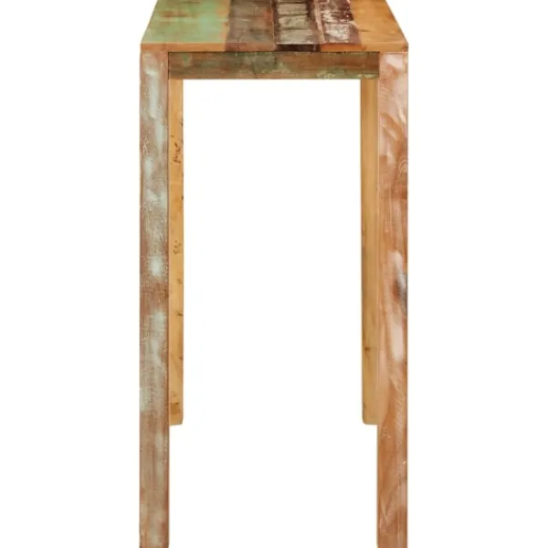 vidaXL Matbord>Barbord 112x55x108 cm massivt återvunnet trä