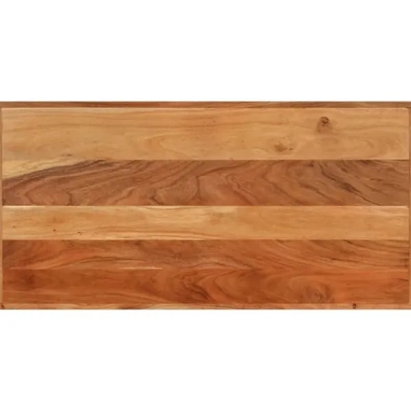 vidaXL Balkongmöbler>Barbord 110x55x107 cm massivt akaciaträ och järn