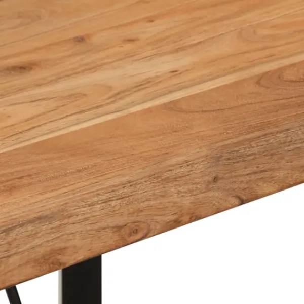vidaXL Balkongmöbler>Barbord 110x55x107 cm massivt akaciaträ och järn