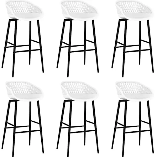 vidaXL Matgrupper>Bargrupp 7 delar