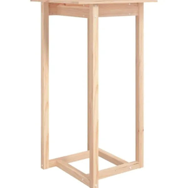 vidaXL Matgrupper>Barmöbler 3 delar massiv furu