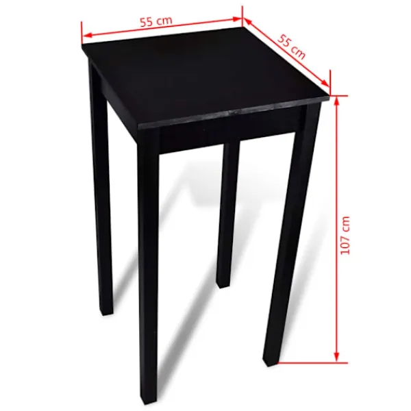 vidaXL Matgrupper>Barstol i 2-pack London inklusive bord