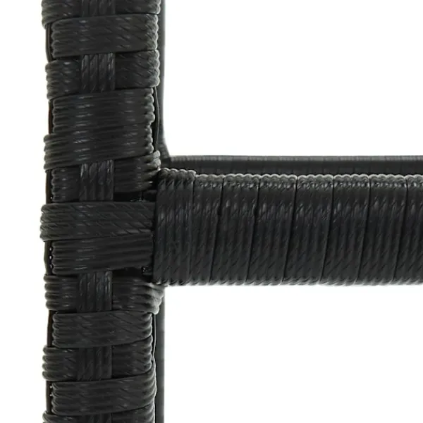 vidaXL Stolar>Barstolar med dynor 4 st konstrotting