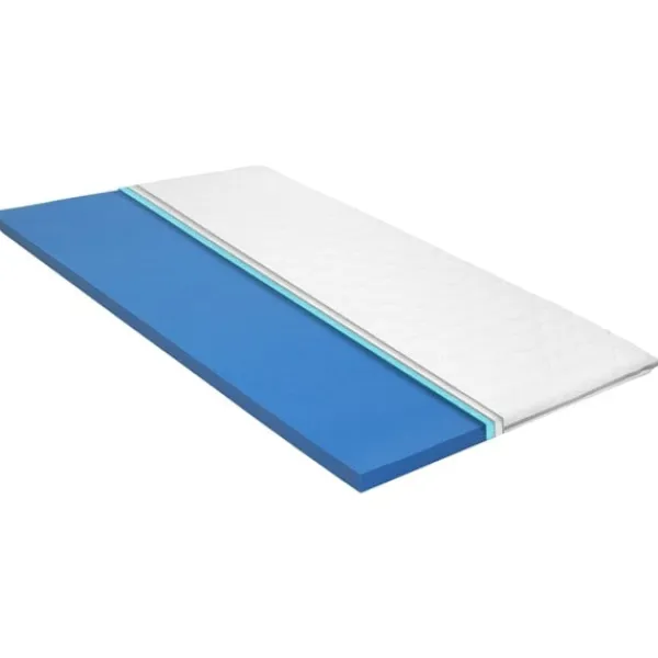 vidaXL Sängar>Bäddmadrass 90x200 cm viskoelastiskt minnesskum 6 cm