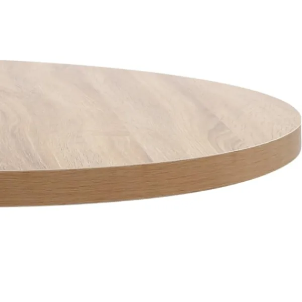 vidaXL Småbord>Bistrobord ljus 80 cm MDF
