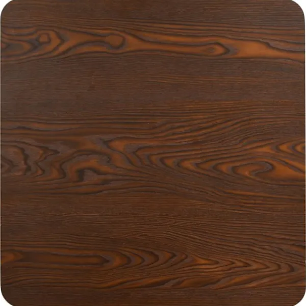 vidaXL Småbord>Bistrobord mörk 50x50 cm MDF
