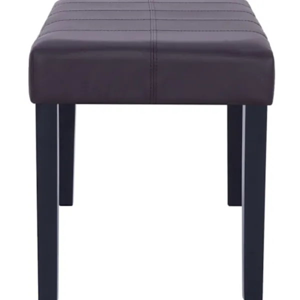 vidaXL Balkongmöbler>Bänk 106 cm konstläder