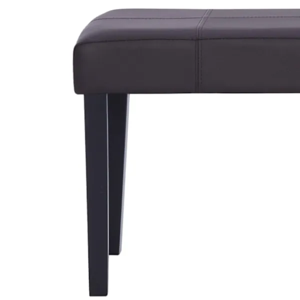 vidaXL Balkongmöbler>Bänk 106 cm konstläder