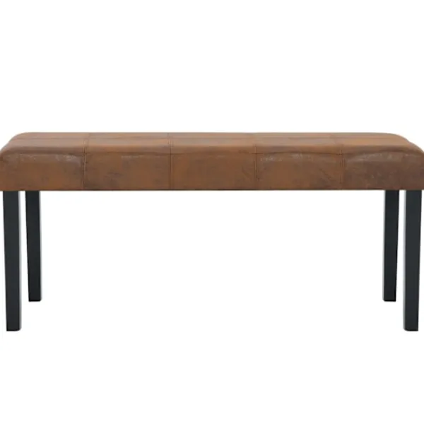 vidaXL Balkongmöbler>Bänk 106 cm konstmocka