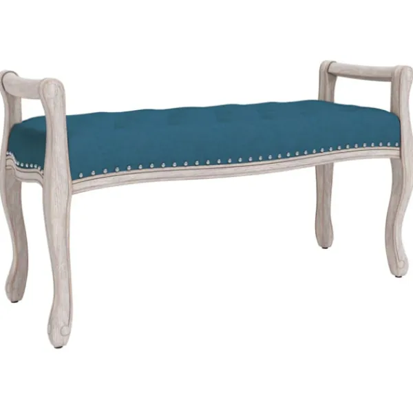 vidaXL Balkongmöbler>Bänk 110x45x60 cm sammet
