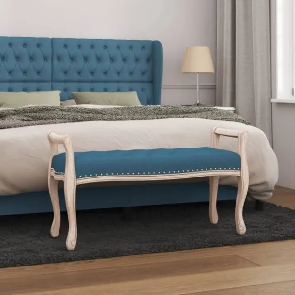 vidaXL Balkongmöbler>Bänk 110x45x60 cm sammet