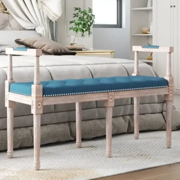 vidaXL Balkongmöbler>Bänk 110x40x70 cm sammet