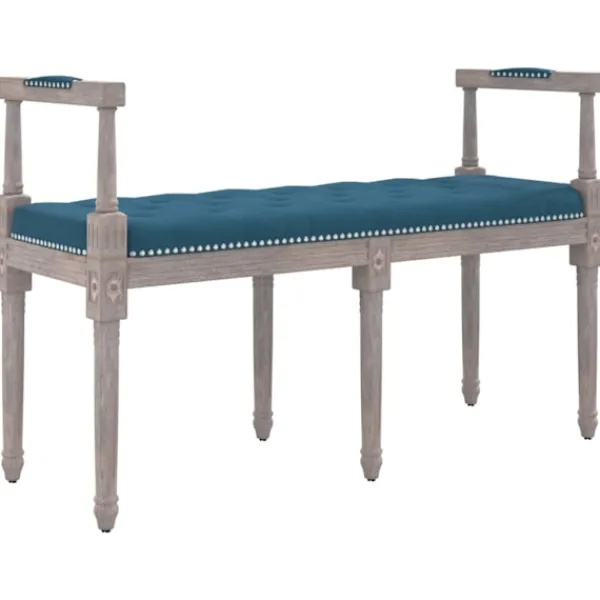 vidaXL Balkongmöbler>Bänk 110x40x70 cm sammet