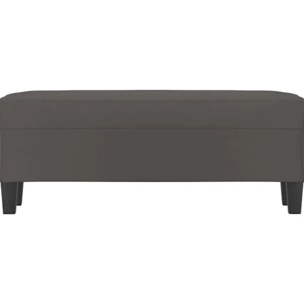 vidaXL Balkongmöbler>Bänk 100x35x41 cm konstläder