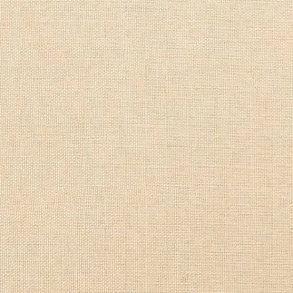vidaXL Pallar>Bänk gräddvit 70x35x41 cm tyg